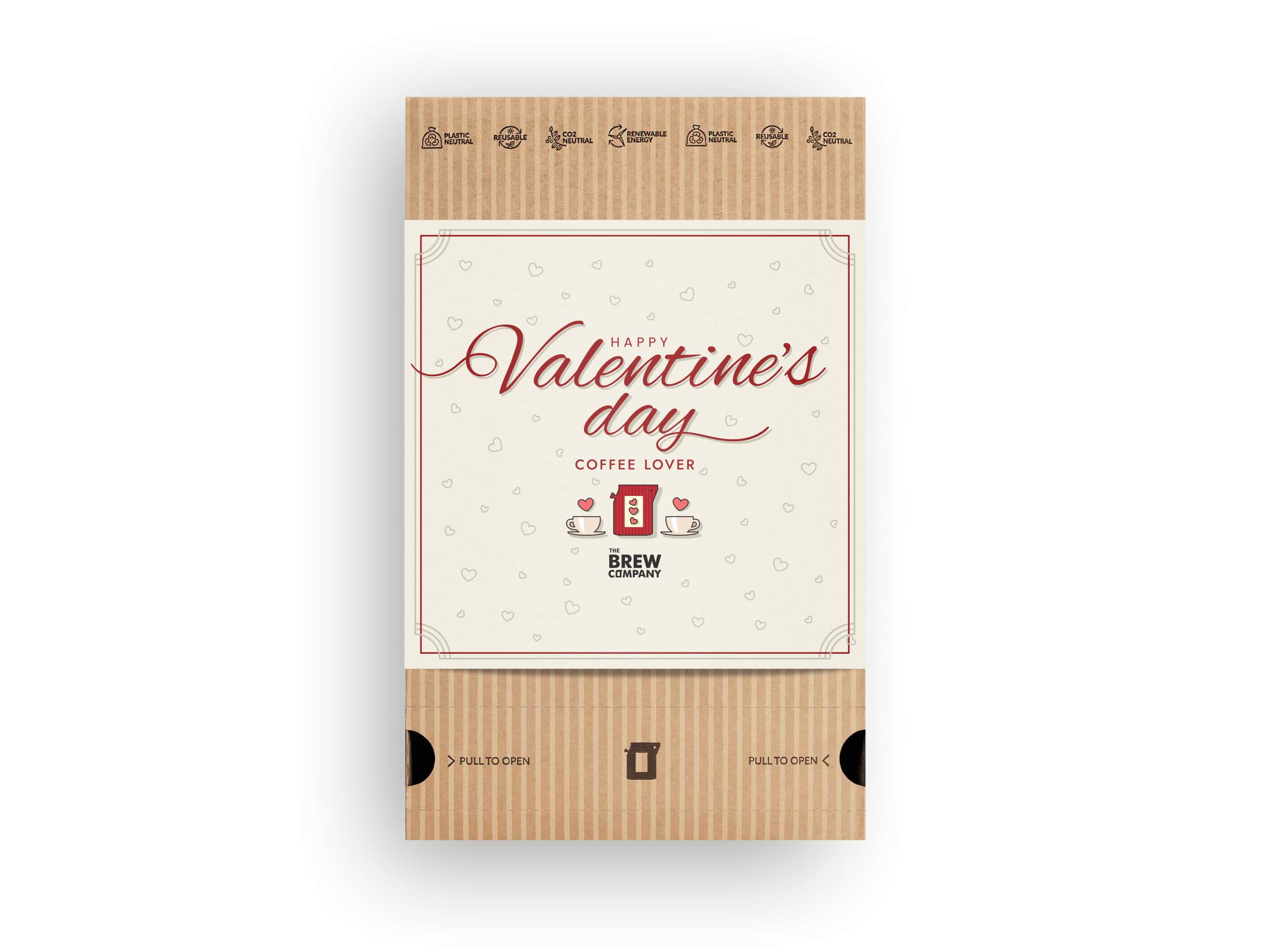 VALENTINE'S DAY SPECIALTY COFFEE GIFT BOX 25 PCS