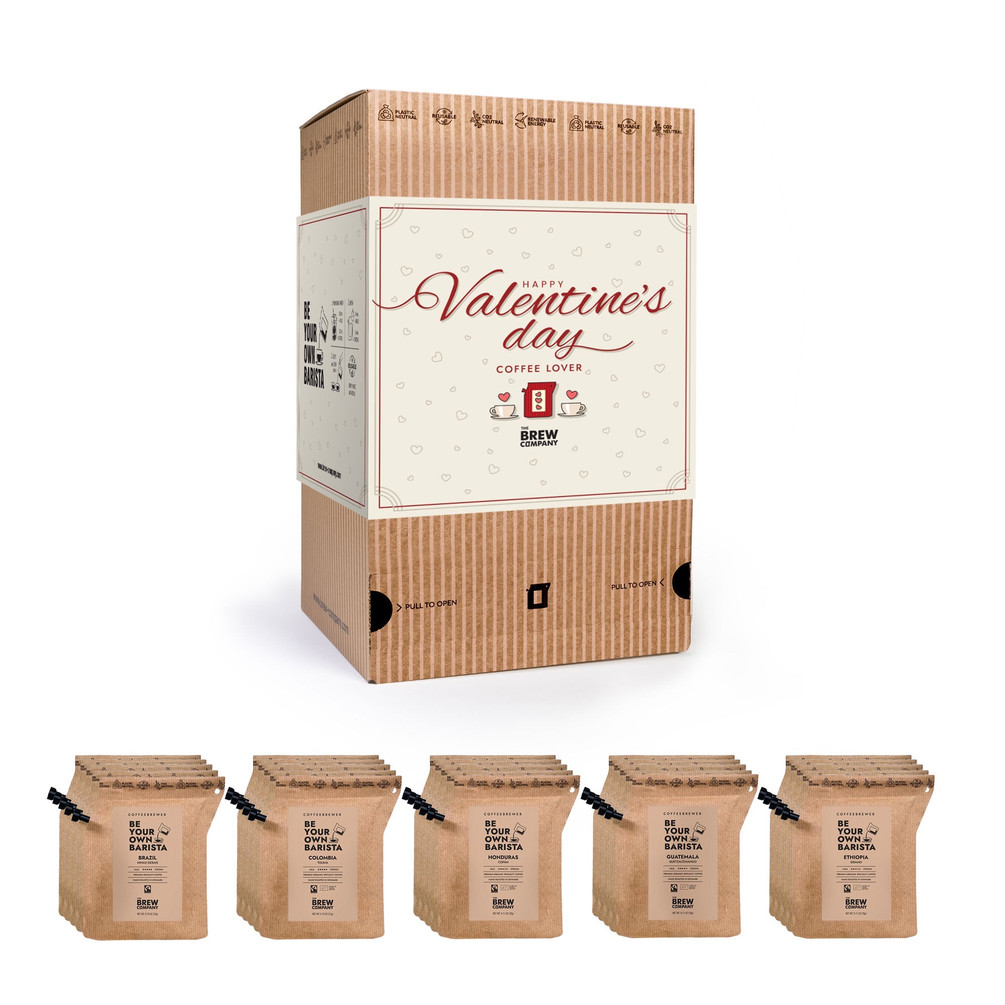 VALENTINE'S DAY SPECIALTY COFFEE GIFT BOX 25 PCS