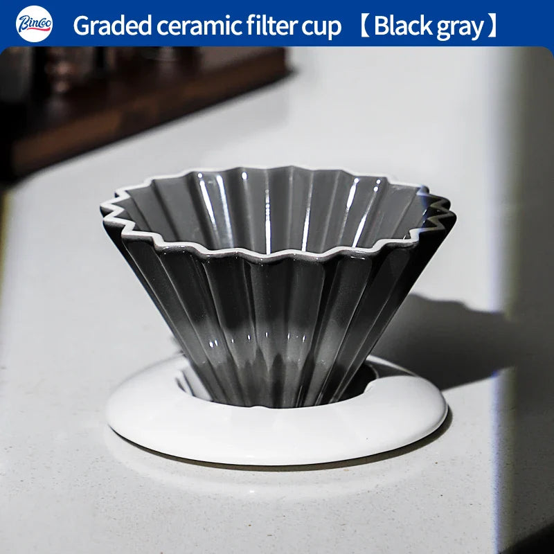Porcelain Coffee Dripper, Ceramic Coffee Filter Cup